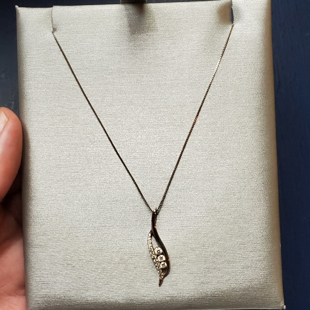Zales diamond necklace
